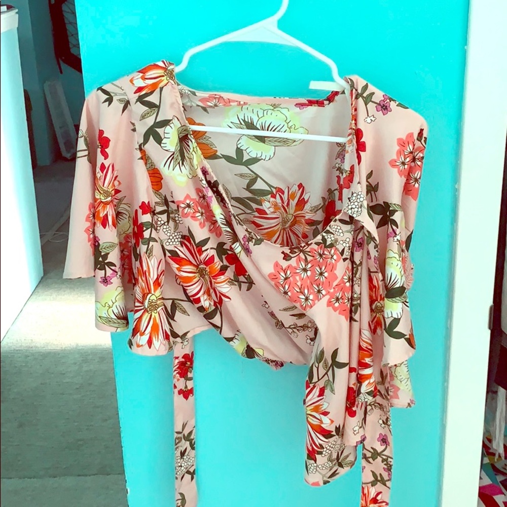Floral blouse
